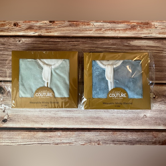 2- Wearble Minky Infant Blankets NIB 3-12 months - Picture 1 of 10